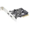 StarTech .com 2-Port USB PCIe Adapter, Kontrollerkarte