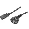 Startech Europäisches Netzkabel Mit 2 Polen Für Pc 1.8m