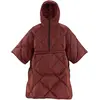 Therm-a-Rest, Unisex, Regenjacken, Honcho Poncho Down Burgundy, Rot, (...
