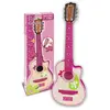 Bontempi Pink Wooden Guitar with 6 strings, 70 cm (207071)