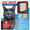 Cat Mate 4-Wege-Katzenklappe (Magnetische Katzenklappe), Katzentüre + ...