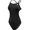 Badeanzug, Damen TYR Solid Cutoutfit Noir 26