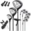 Costway Komplette Golfschläger- & Taschenset für Linkshänder Herren tr...