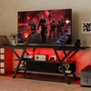 Costway TV-Ständer für 65-Zoll-Fernseher 3-stufiges Entertainment-Cent...