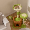 Costway Niedlicher Katzenbaum für erwachsene Katzen mehrstufiger Klett...