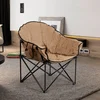 Costway Übergroßer Campingstuhl mit Getränkehalter & Hoher Rückenlehne...
