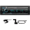 Kenwood Electronics KMM-BT508DAB, Schwarz, 1 DIN, 200 W, 50 W, 24 h, A...