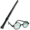 Rubies Harry Potter Wand & Glasses Set Zauberstab