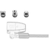 Kensington Click Safe Universelles Anker-Set für Notebookschloss