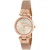 Anne KLEIN Damenuhr roségold mit echtem Diamant und Milanaise-Armband