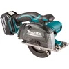 Makita DCS552RTJ, Metall, Schwarz, Mintfarbe, Bürstenlos, 13,6 cm, 360...