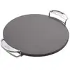 CRAFTED Glasierter Grillstein 8861, rund, Pizzastein