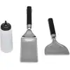 Grillplatten-Starter-Set, 3-teilig, Wender