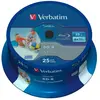Verbatim Bd-r Blu-ray 25gb 6x Dl Breit Bedruckbar Cb 25 Einheiten