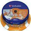 Verbatim 4.7 Gb Bedruckbare 16x Geschwindigkeit Dvd-r 25 Einheiten
