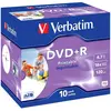 Verbatim 10 Dvd+r 4.7gb Jewel 16x Bedruckbar