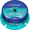Verbatim Dvd-Rw (25x), Optischer Datenträger
