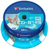 Verbatim Cd-r 700mb Bedruckbar 52x Geschwindigkeit 25 Einheiten