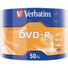 Verbatim DVD-Rohling 50 Rohlinge DVD-R 4,7GB 16x Shrink