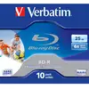 BD-R SL 25GB, 6x, 10er-Pack Jewel Case Blu-Ray-Rohlinge