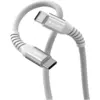 VERBATIM Sync & Charge USB-C zu USB-C 100W Magnetkabel 120 cm - grau