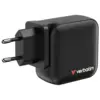 VERBATIM Mini GaN Netzladegerät 100W 4 Anschlüsse US/EU/UK ADP