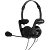 KOSS Hörlur PortaPro Communication Headset On-Ear-Mikrofon Svart