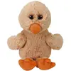 TY Debbie - Gold Duck Medium, Spielzeug-Ente, Junge/Mädchen