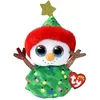 Ty Beanie Boo's Christmas Snowman Tree 15cm