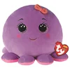Ty Squish-a-Boo's, "Octavia", lila Oktopus, unterschiedliche Größe : "...