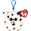 Ty, Schlüsselanhänger, Fetch Dog Squishy Clip 9cm, Mehrfarbig