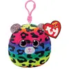 Ty Dotty Leopard Squishy Clip 9cm (8 cm)