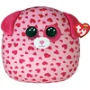 Ty Squish-a-Boos Tickle - r  ový pes, 22 cm