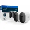 Arlo Pro 5 2K+ Überwachungskamera außen, 2er Set, IP-Sicherheitskamera...
