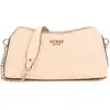 Guess, Damen, Handtasche, Betula Top Zip Shoulder Bag, Beige