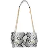 Guess, Damen, Handtasche, Katey Flap Shoulder Bag, Weiss