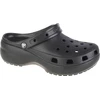 Klassische Clogs mit Plattform Damen Crocs Schwarz 39/40