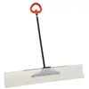 VEVOR Schneeschaufel, 1235x1250 mm Schneeräumer mit ergonomischem Grif...