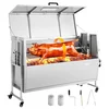 VEVOR Drehspießgrill 38 W Spanferkelgrill Lammgrill Holzkohlegrill (13...
