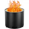 VEVOR Rauchfreier Feuerstellenofen, Lagerfeuer, H: 15,4 Zoll x Durchme...