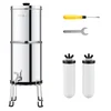 VEVOR Schwerkraft Wasserfiltersystem Edelstahl Arbeitsplattensystem 7,...