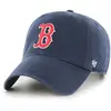 Boston Red Sox Baseballkappe 47Brand MLB Clean Up Blau TU