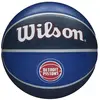 Wilson NBA Detroit Pistons Team Tribute Basketball blue 7