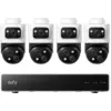 eufy PoE Sicherheitssystem + NVR + S4 4er-Pack
