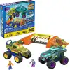 MEGA Hot Wheels Monster Trucks Mega-Wrex Knochen Crash Stuntbahn