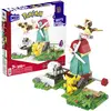 MEGA Pokémon Windmühlen-Farm mit Pickachu, Konstruktions-Spielzeug mit...