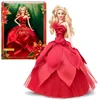 Barbie Anziehpuppe Holiday Barbie 2022 HBY03 Mattel Signature Puppe Sa...