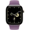 Apple Watch Series 12 Cellular 46mm - Brillantgold Titan Case Burgunde...