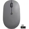 Lenovo Go, Beidhändig, Optisch, RF Wireless, 2400 DPI, Schwarz, Grau