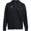 UNDER ARMOUR Rival Fleece Kapuzenjacke Damen 001 - black/white 36
